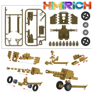 Foto 4 | Foto 4 | Paquete De Armas De Juguete Himirich Juego De Bloques De Construcción Militares - Venta Internacional.