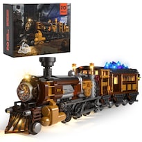 Set De Ladrillos De Construcción Funwhole Para Iluminación De Trenes Steampunk Ore - Venta Internacional.