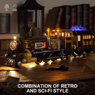 Foto 5 | Foto 5 | Set De Ladrillos De Construcción Funwhole Para Iluminación De Trenes Steampunk Ore - Venta Internacional.