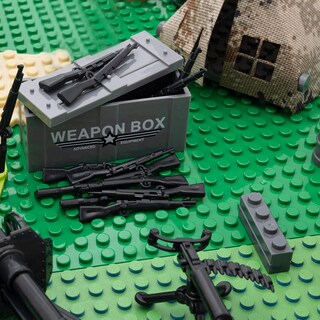 Foto 7 | Foto 7 | Set De Juguetes Con Bloques De Construcción Vicvik Military Scene Ww2 Tent - Venta Internacional.