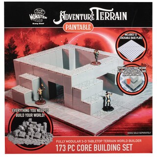 Foto 6 | Foto 6 | Set De Construcción Monster Adventure Terrain 173 Piezas Con Placa Base - Venta Internacional.