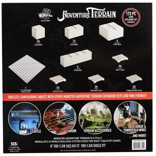 Foto 7 | Foto 7 | Set De Construcción Monster Adventure Terrain 173 Piezas Con Placa Base - Venta Internacional.