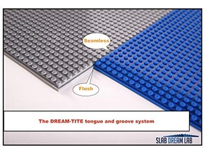 Foto 6 | Foto 6 | Placas Base Para Bloques De Construcción Slabdreamlab 12 X 12 Unidades 4 Unidades Color Rojo - Venta Internacional.