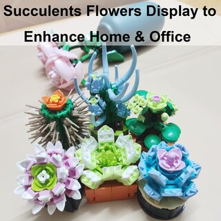 Foto 3 | Foto 3 | Set De Construcción Beego Con 6 Flores Y Suculentas 503 Unidades Para Niños Y Adultos - Venta Internacional.