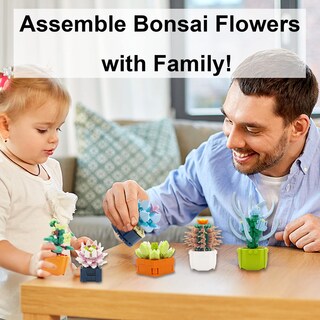 Foto 4 | Foto 4 | Set De Construcción Beego Con 6 Flores Y Suculentas 503 Unidades Para Niños Y Adultos - Venta Internacional.