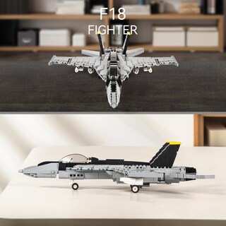 Foto 2 | Foto 2 | Set De Bloques De Construcción Dahonpa F/a-18e Bumblebee Fighter 700 Piezas - Venta Internacional.