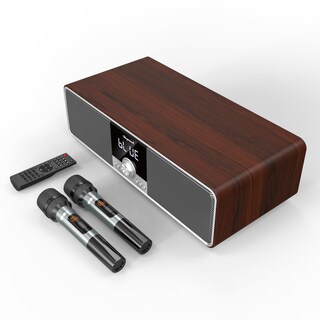 Foto 1 | Foto 1 | Máquina De Karaoke Singmood Con Barra De Sonido Con Subwoofer De 2 Micrófonos Uhf - Venta Internacional.