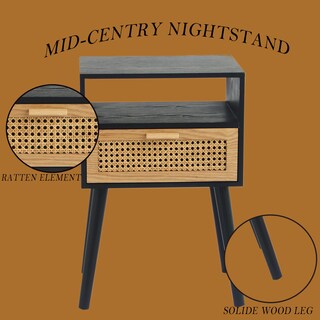 Foto 7 | Foto 7 | Mesa Auxiliar Maxsmeo  Mesa Auxiliar Con Almacenamiento  Color Negro De Mediados De Siglo - Venta Internacional.