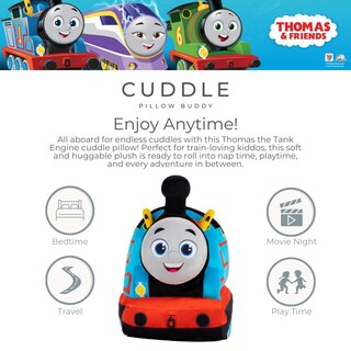Foto 3 | Foto 3 | Almohada De Felpa Franco Thomas & Friends Blue Para Niños A Partir De 3 Años - Venta Internacional.