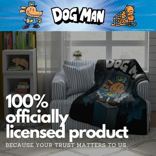 Foto 4 | Foto 4 | Ropa De Cama Infantil Throw Franco Dog Man Supa Book  117 Cm X 152 Cm - Venta Internacional.