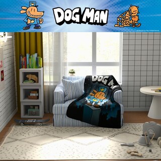 Foto 7 | Foto 7 | Ropa De Cama Infantil Throw Franco Dog Man Supa Book  117 Cm X 152 Cm - Venta Internacional.