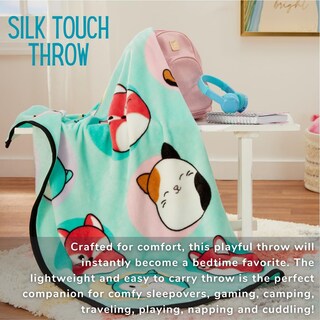 Foto 2 | Foto 2 | Ropa De Cama Infantil Throw Franco Squishmallows De 100 X 125 Cm - Venta Internacional.