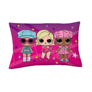 Foto 1 | Foto 1 | Funda De Almohada Franco Lol Surprise Reversible De Microfibra De 50 X 75 Cm - Venta Internacional.