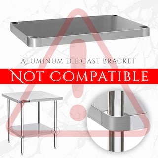 Foto 6 | Foto 6 | Estante Durasteel Extra Ajustable Para Mesas De Trabajo De 24 X 18 - Venta Internacional.