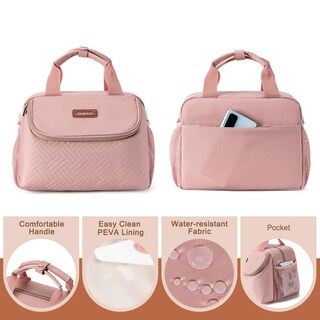 Foto 4 | Foto 4 | Bolsa Enfriadora De Leche Materna Babeyer Para 6 Biberones De 250 Ml Color Rosa - Venta Internacional.