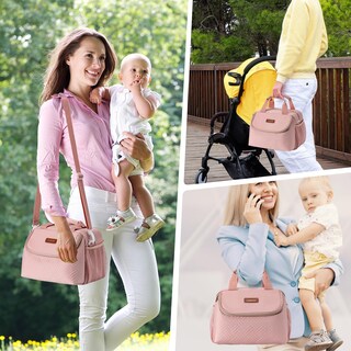 Foto 7 | Foto 7 | Bolsa Enfriadora De Leche Materna Babeyer Para 6 Biberones De 250 Ml Color Rosa - Venta Internacional.