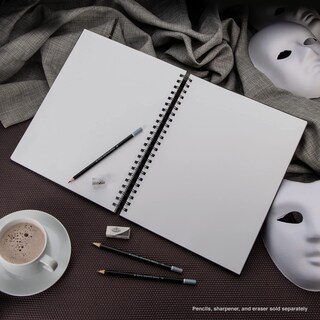 Foto 3 | Foto 3 | Cuaderno De Bocetos Pentálico Doble Encuadernado 9 X 12 Pulgadas Con 80 Hojas - Venta Internacional.
