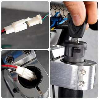 Foto 5 | Foto 5 | Llave De Encendido Con Cerradura De 2 Hilos Para Triciclo Y Scooter Eléctrico - Venta Internacional.