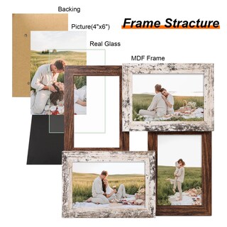 Foto 3 | Foto 3 | Marco De Fotos Tipo Collage Yeskay De 4 X 6 Pulgadas Para Pared O Mesa - Venta Internacional.