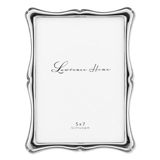 Foto 1 | Foto 1 | Marco De Fotos Lawrence Frames Romance Silver Metal 5x7 - Venta Internacional.