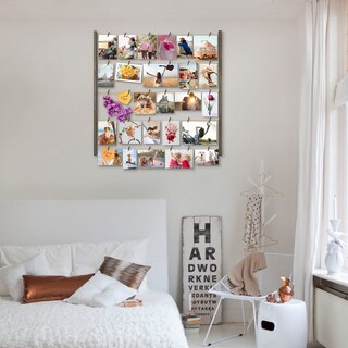 Foto 4 | Foto 4 | Marco De Fotos De Madera Love-kankei Para Decoración De Pared 66 X 74 Cm - Venta Internacional.