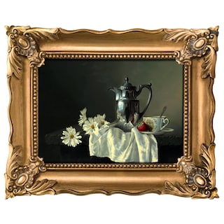 Foto 3 | Foto 3 | Marco De Fotos Saysmile Vintage  13 X 18 Cm  Flor Grabada En Bronce - Venta Internacional.