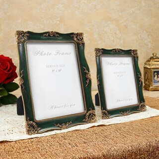 Foto 6 | Foto 6 | Marco De Fotos Yepotue Vintage De 20 X 25 Cm Verde Para Fotos De 20 X 25 Cm - Venta Internacional.