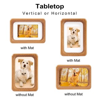 Foto 3 | Foto 3 | Marco De Fotos De Sobremesa Kattepote Wooden Mini 2x3 - Venta Internacional.