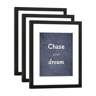 Foto 1 | Foto 1 | Set De 3 Marcos De Fotos Dekwinn De 11 X 14 Pulgadas Con Cristal Auténtico - Venta Internacional.