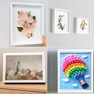 Foto 7 | Foto 7 | Vitrina Shadow Box Frame Para Toyinger 11 X 14 Cm Color Blanco - Venta Internacional.