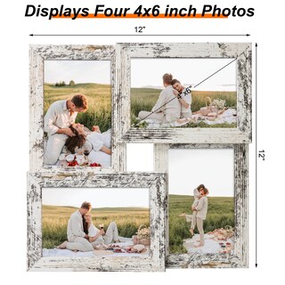 Foto 5 | Foto 5 | Marco De Fotos Tipo Collage Yeskay De 4 X 6 Pulgadas Para Pared O Mesa - Venta Internacional.