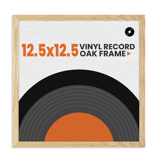 Foto 1 | Foto 1 | Marco De Vinilo Para Discos Venusmiles  Madera De Roble Natural  32 X 32 Cm - Venta Internacional.