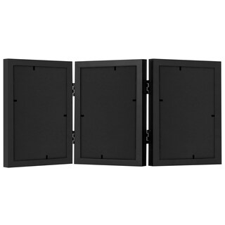 Foto 5 | Foto 5 | Marco De Fotos Americano Plano Con Bisagras 3 X 5 X 7 Pulgadas Color Negro Firma - Venta Internacional.