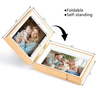 Foto 2 | Foto 2 | Marco De Fotos Epecfan Doble 10 X 15 Cm Madera Veteada - Venta Internacional.