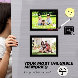 Foto 6 | Foto 6 | Marcos Magnéticos Para Fotos Sttmgn Con Borde Negro  5 X 7 (paquete De 10) - Venta Internacional.
