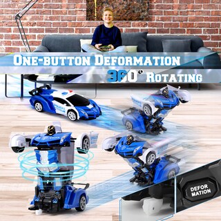 Foto 3 | Foto 3 | Coche De Control Remoto Dolanus Transform Robot Rc Con Baterías - Venta Internacional.