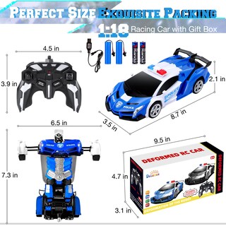 Foto 6 | Foto 6 | Coche De Control Remoto Dolanus Transform Robot Rc Con Baterías - Venta Internacional.