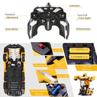 Foto 6 | Foto 6 | Coche De Control Remoto Dolanus Transform Robot Rc Con Baterías - Venta Internacional.