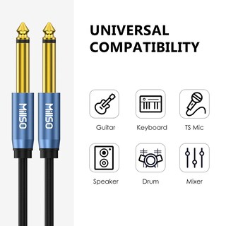 Foto 4 | Foto 4 | Cable De Instrumentos Millso 6 35 Mm Ts Recto-recto De 5 M - Venta Internacional.