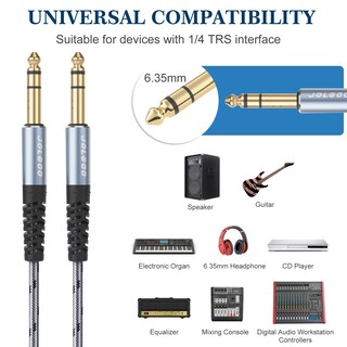Foto 3 | Foto 3 | Cable De Guitarra Jolgoo Trs De 1/4 Pulgadas Paquete De 2 M - Venta Internacional.