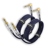 Cable Para Guitarra Augioth De 3 M Paquete De 2 Unidades Cable De Bajo Para Instrumento Eléctrico - Venta Internacional.