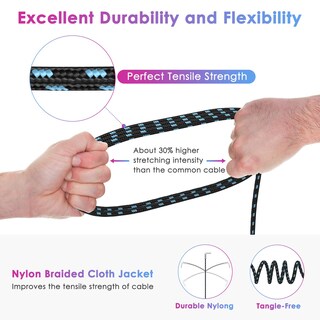 Foto 5 | Foto 5 | Cable De Instrumento Sovvid De 3 M Paquete De 2 Unidades Para Guitarra Eléctrica Y Bajo - Venta Internacional.