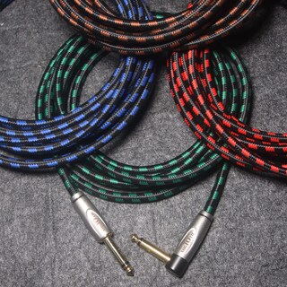 Foto 6 | Foto 6 | Cable De Guitarra Augioth De 15 Pies Paquete De 2 Instrumento Eléctrico Y Bajo - Venta Internacional.