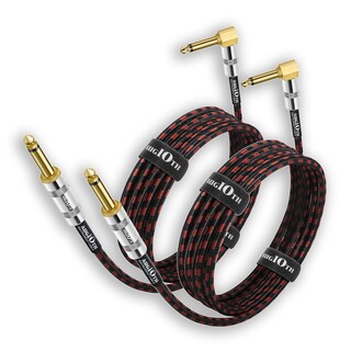 Foto 1 | Foto 1 | Cable Para Guitarra Augioth Cable De Bajo Para Instrumento Eléctrico Paquete De 2 Pies - Venta Internacional.