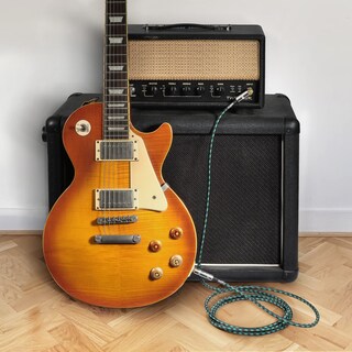 Foto 7 | Foto 7 | Cable Para Guitarra Augioth De 4 5 M Paquete De 2 Unidades Instrumento Eléctrico Y Bajo Azul - Venta Internacional.