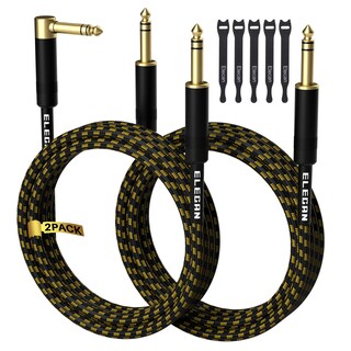 Foto 1 | Foto 1 | Cable De Instrumentos Elecan Trs De 6 35 Mm 1 2 M 2 Unidades Chapado En Oro - Venta Internacional.