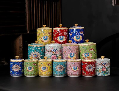 Foto 4 | Foto 4 | Bote De Té Tea Caddy Bicuzat Cerámica Esmaltada 200 Ml Hermético - Venta Internacional.