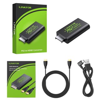 Foto 5 | Foto 5 | Enlace Conversor Ps2 A Hdmi Con Conector De Audio De 3 5 Mm Y Cable - Venta Internacional.