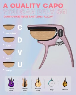 Foto 4 | Foto 4 | Cejilla Leo Jaymz Heavy Duty Para Guitarras Acústicas/eléctricas - Venta Internacional.