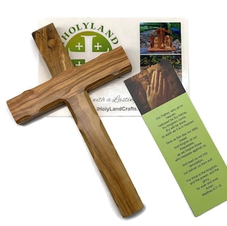 Foto 2 | Foto 2 | Wall Cross Iholy Land Crafts En Madera De Olivo Hecha A Mano - Venta Internacional.